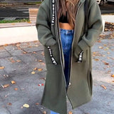 KELLY Ženska Duga Jakna S Kapuljom Za Zimske Dane I Toplinu