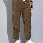 Rossi Roma | PANTALON CARGO EN CORDUROY - Hala Madrid