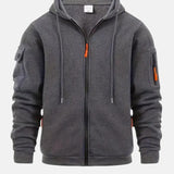 Santana | Sudadera con cremallera para hombre - Hala Madrid