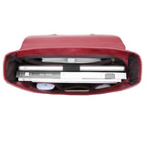 Knoten Torba Retro Twist U Plavo Rozoj Boji Za Posao I Slobodno Vrijeme S Jedinstvenim Cvor Detaljem