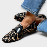 Papuče Leopard Uzorak Ručno Izrađene Udobne Elegantne