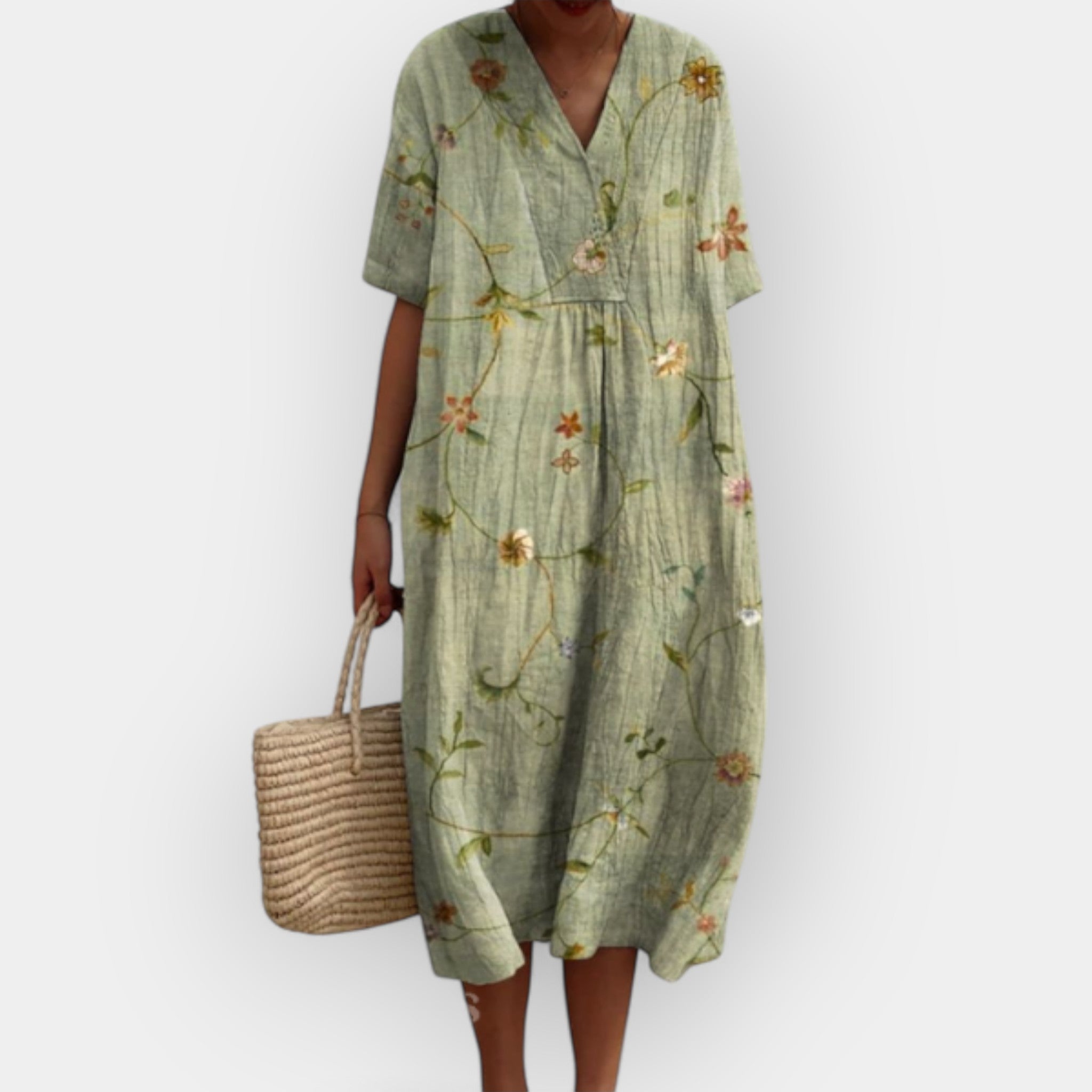 Cvjetna Ljetna Haljina Za Svakodnevne I Formalne Prilike