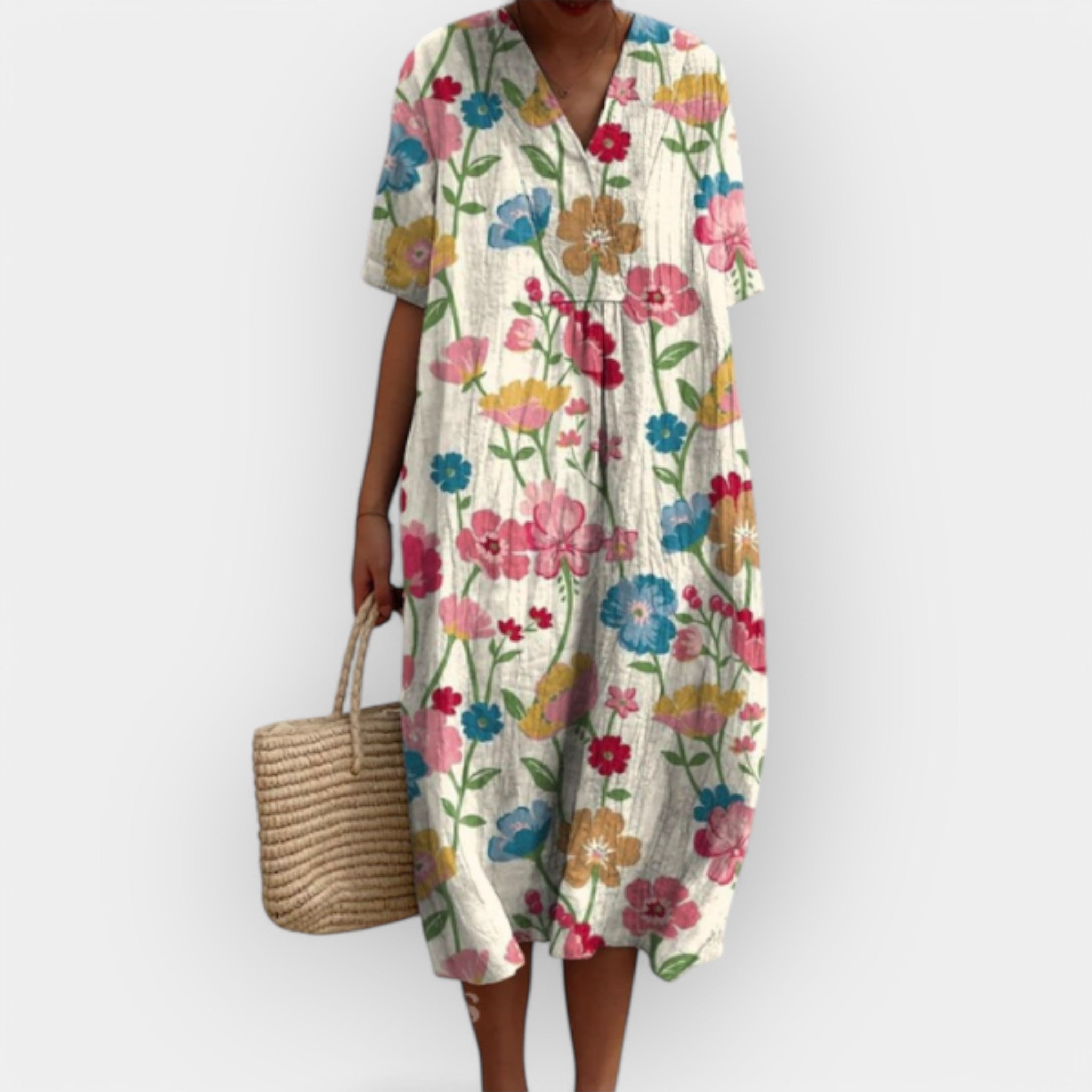 Cvjetna Ljetna Haljina Za Svakodnevne I Formalne Prilike
