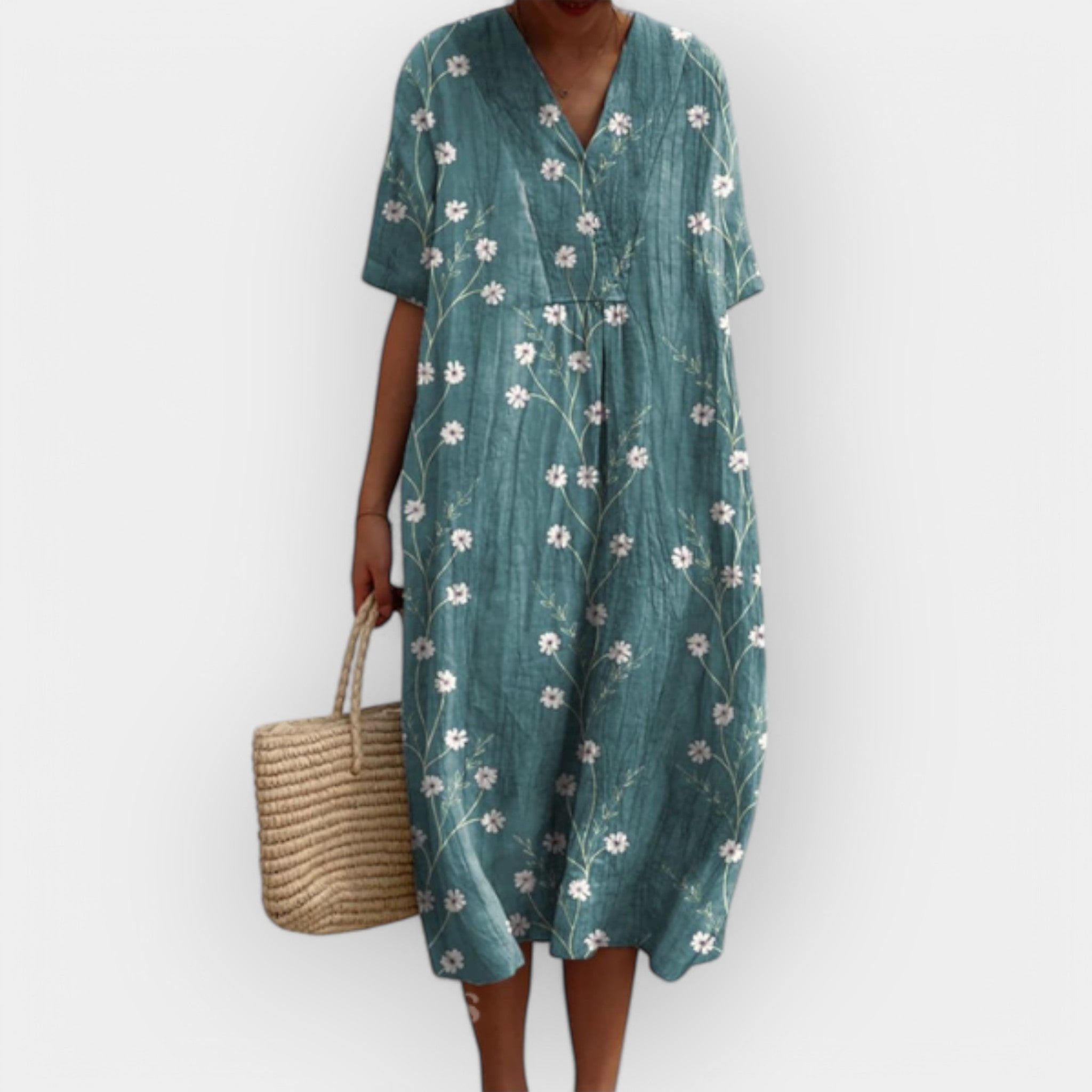 Cvjetna Ljetna Haljina Za Svakodnevne I Formalne Prilike