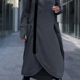 Mexi Duga Hoodie Sa Zipovima Za Ulični Modni Stil Dizajn