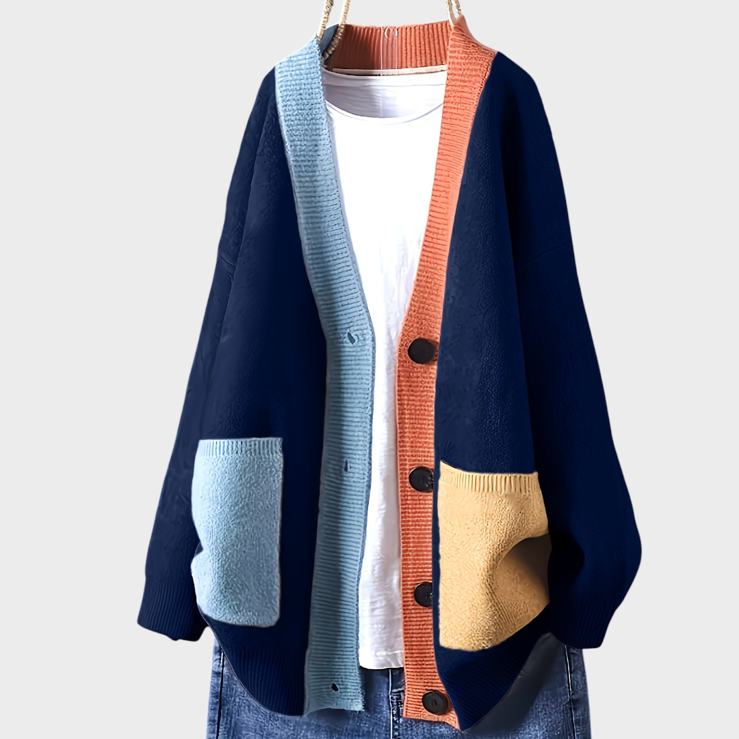 Dragica Pleteni Kaput Udobnost Stil Modni sa Džepovima