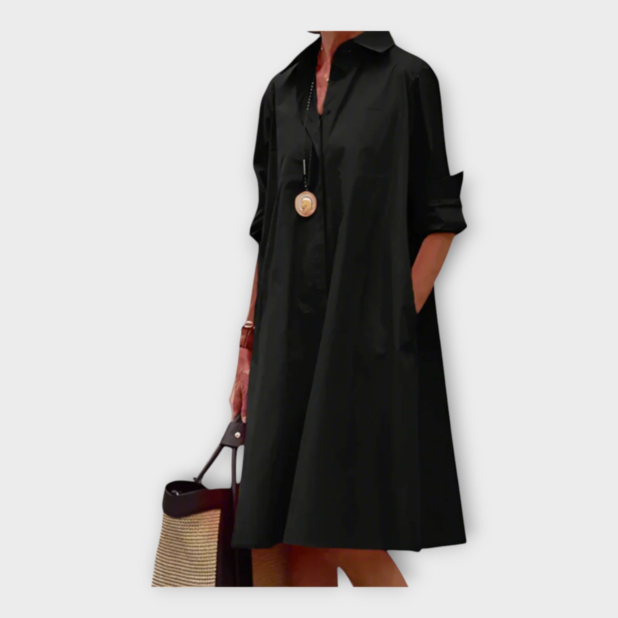 Elegantna Polo Haljina Od Premium Tkanine Za Proljeće