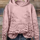 SASCHA Casual Hoodie Sa Printom Za Opušten Stil Nošenja