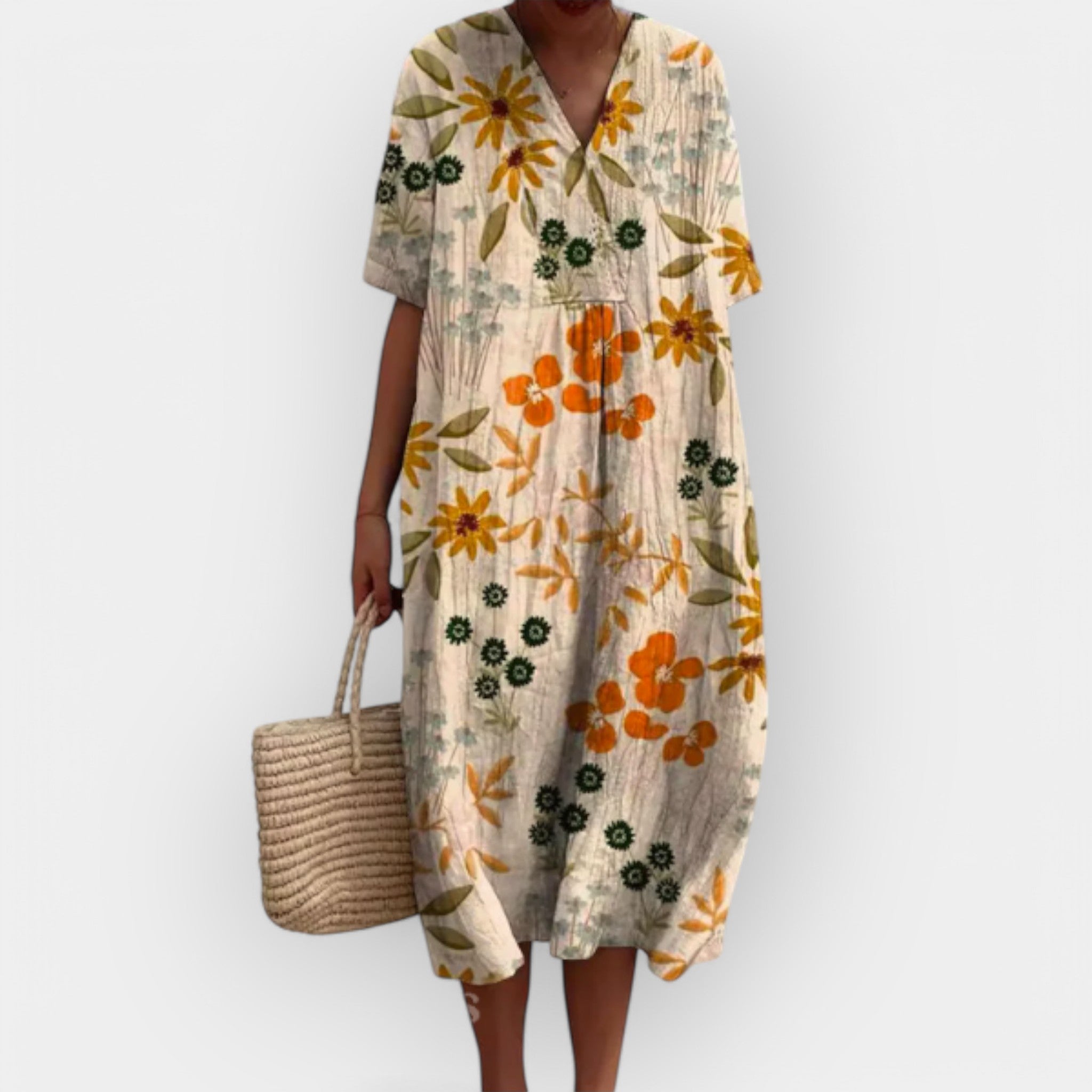 Cvjetna Ljetna Haljina Za Svakodnevne I Formalne Prilike