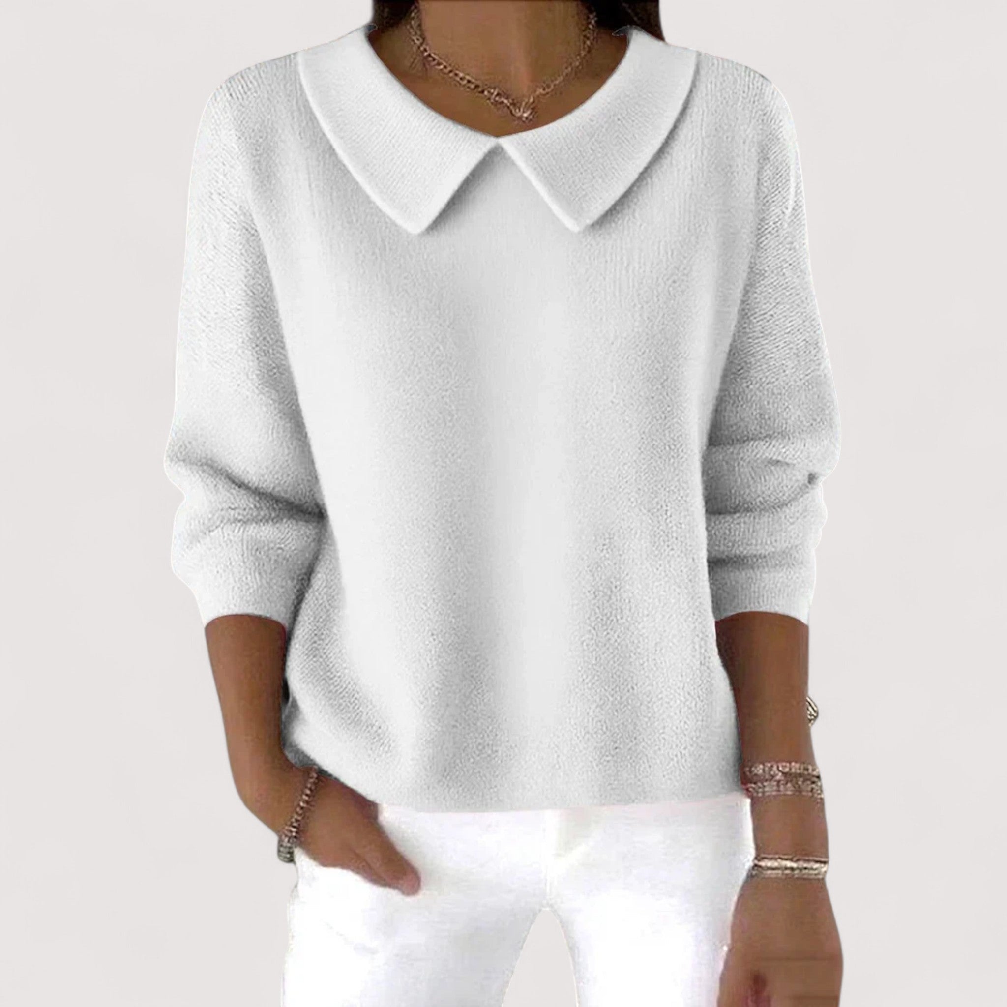 Jasna  | Klasični džemper od meke vune