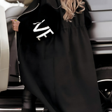 Peggy Ženska Jakna sa Pletenim Rukavima i Kapuljačom