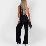 Elegantni Set Hlača Sa Top Bez Rukava Za Žene Modnog Dizajna