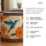 Sunflower Bliss | Quilted Laundry Hamper