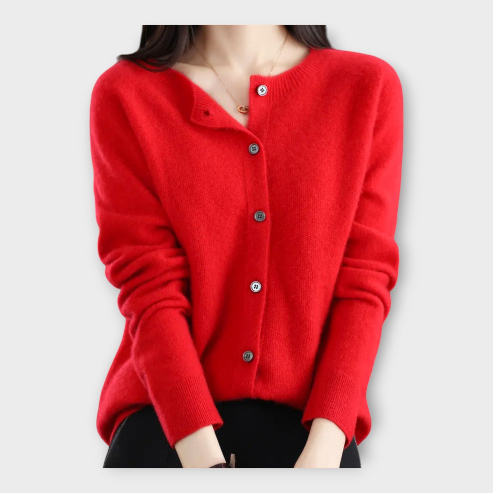 Elegantan Kardigan sa Gumbima za Sve Prilike Stil Premium