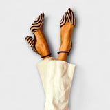 Zebrina Ženske Cipele Sa Uzorkom Zebre Za Svečane I Dane