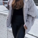 Ava Elegantna Pufnasta Zimska Jakna S Mjesavinom Teddy