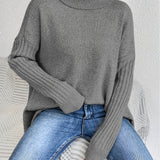 Isa Udoban Džemper Od Mekane Pletenine Za Dnevnu Udobnost