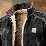 Alonso - Chaqueta vintage con forro de sherpa - Hala Madrid