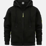 Santana | Sudadera con cremallera para hombre - Hala Madrid