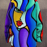 Allira Luksuzni Kardigan Inspiriran Umjetnošću za Stil