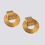 Elvire Kružne Naušnice Elegantnog Dizajna Lagane Težine Za Moderan Modni Izraz I Savršen Stil