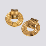 Elvire Kružne Naušnice Elegantnog Dizajna Lagane Težine Za Moderan Modni Izraz I Savršen Stil