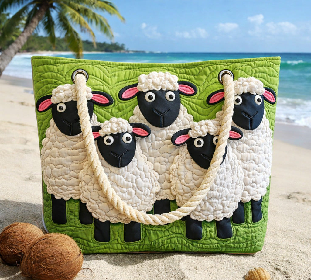 Artisan Beach Tote | Sky of Sheep