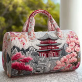 Japanese Style Quilted Travel Bag