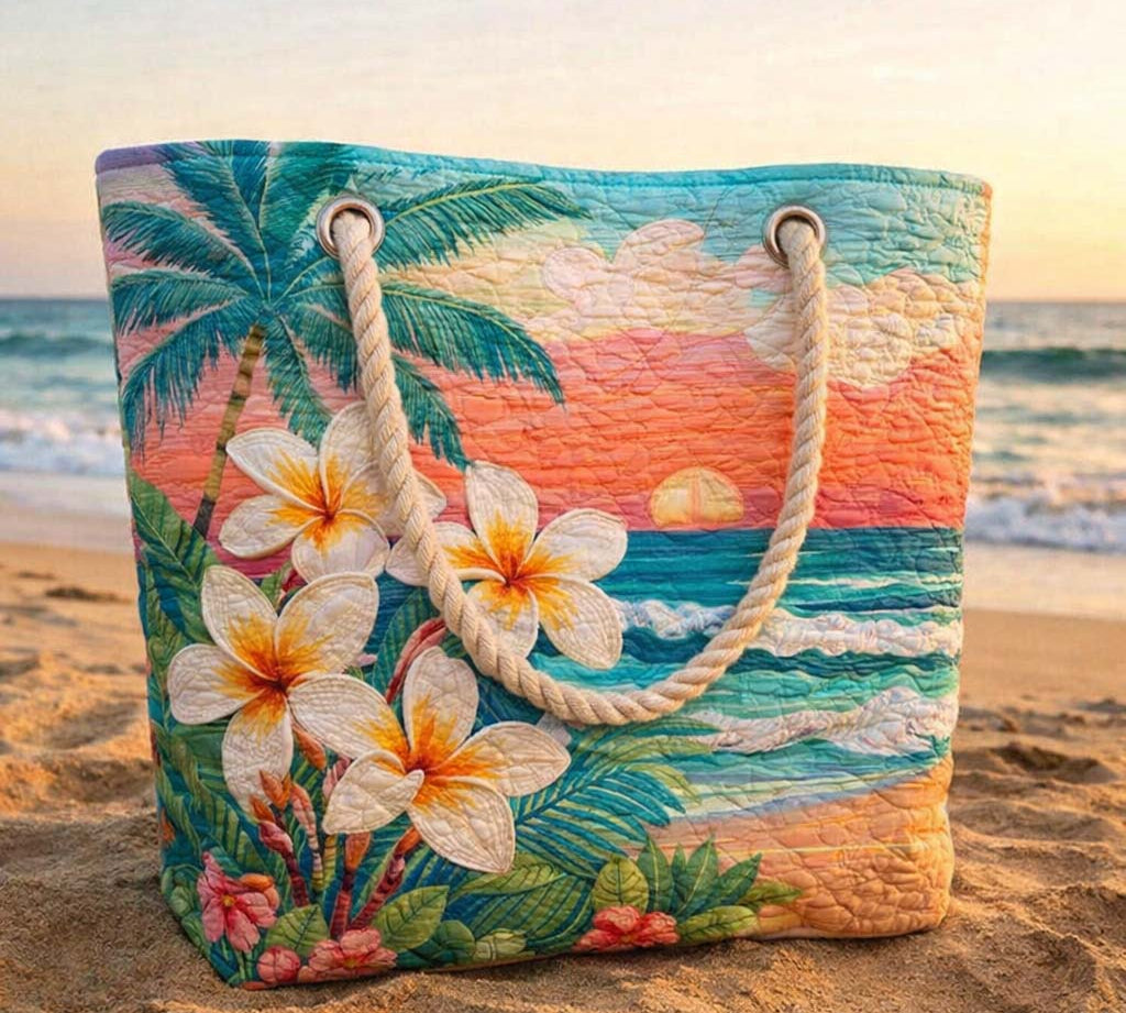 Artisan Tropical Beach Bag