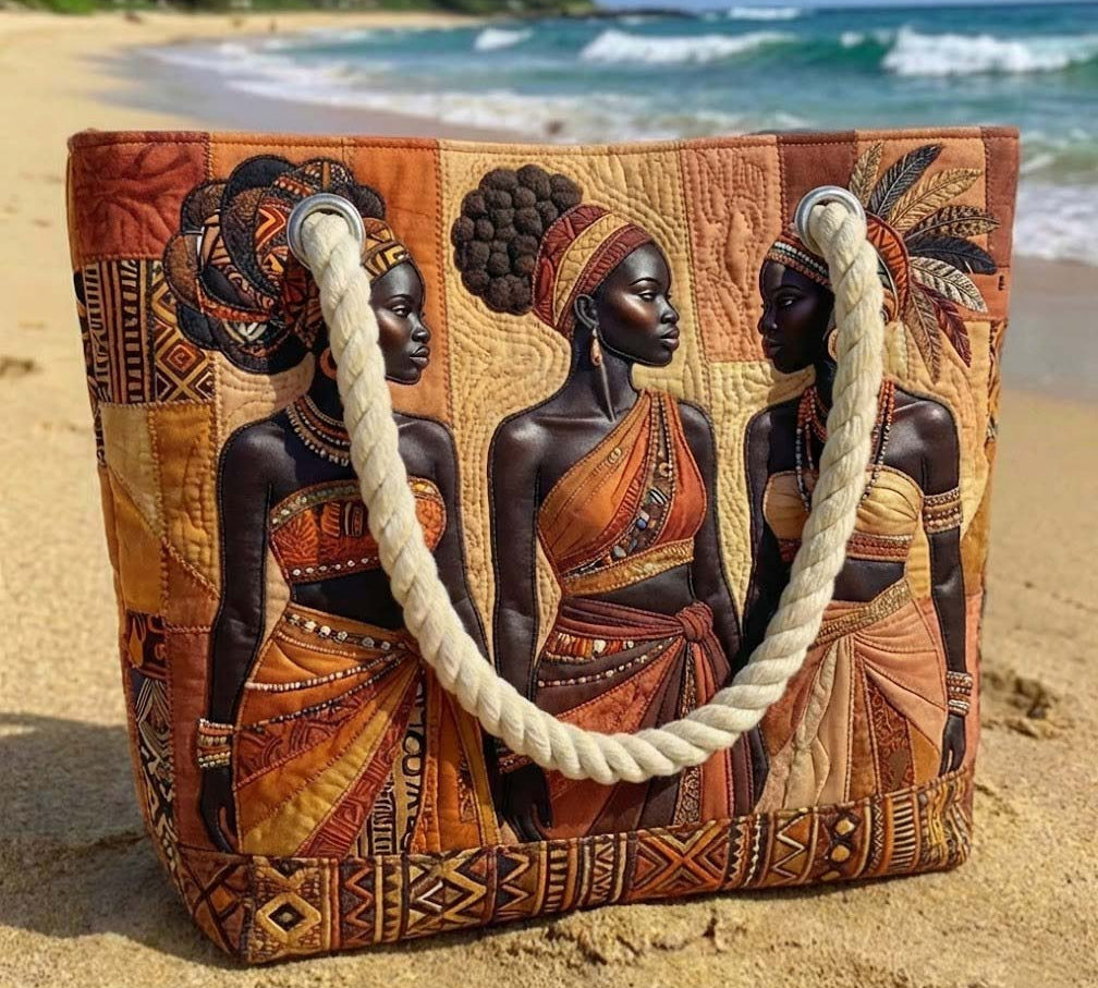 Artisan Beach Tote | Melanin Queens Radiance