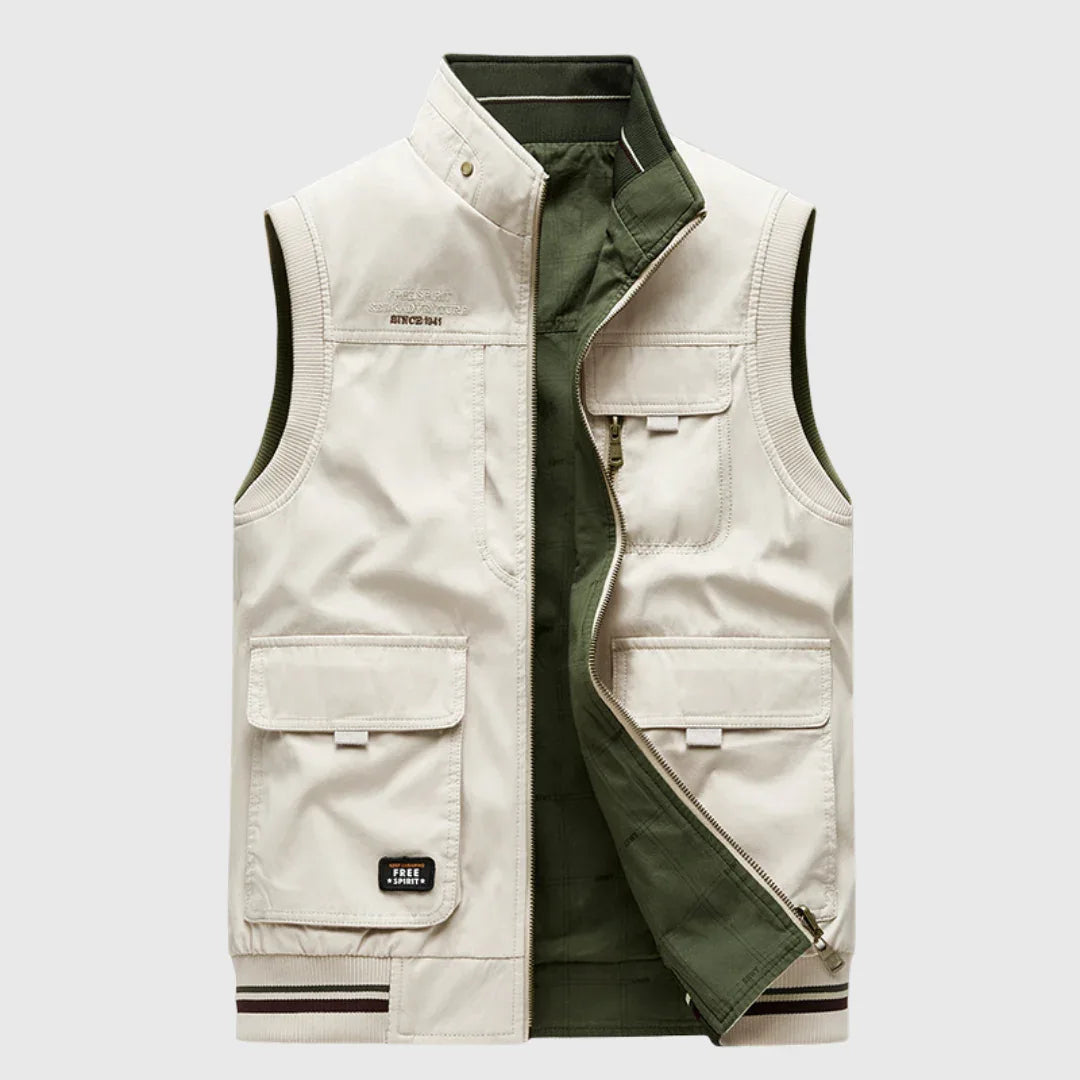 Basilio | Chaleco Casual para Hombres - Hala Madrid