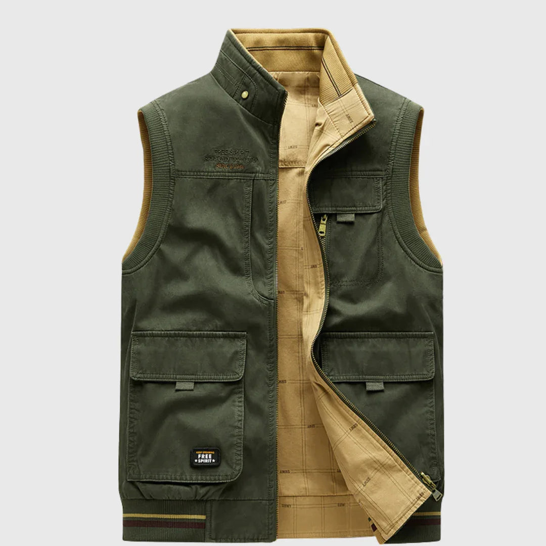 Basilio | Chaleco Casual para Hombres - Hala Madrid