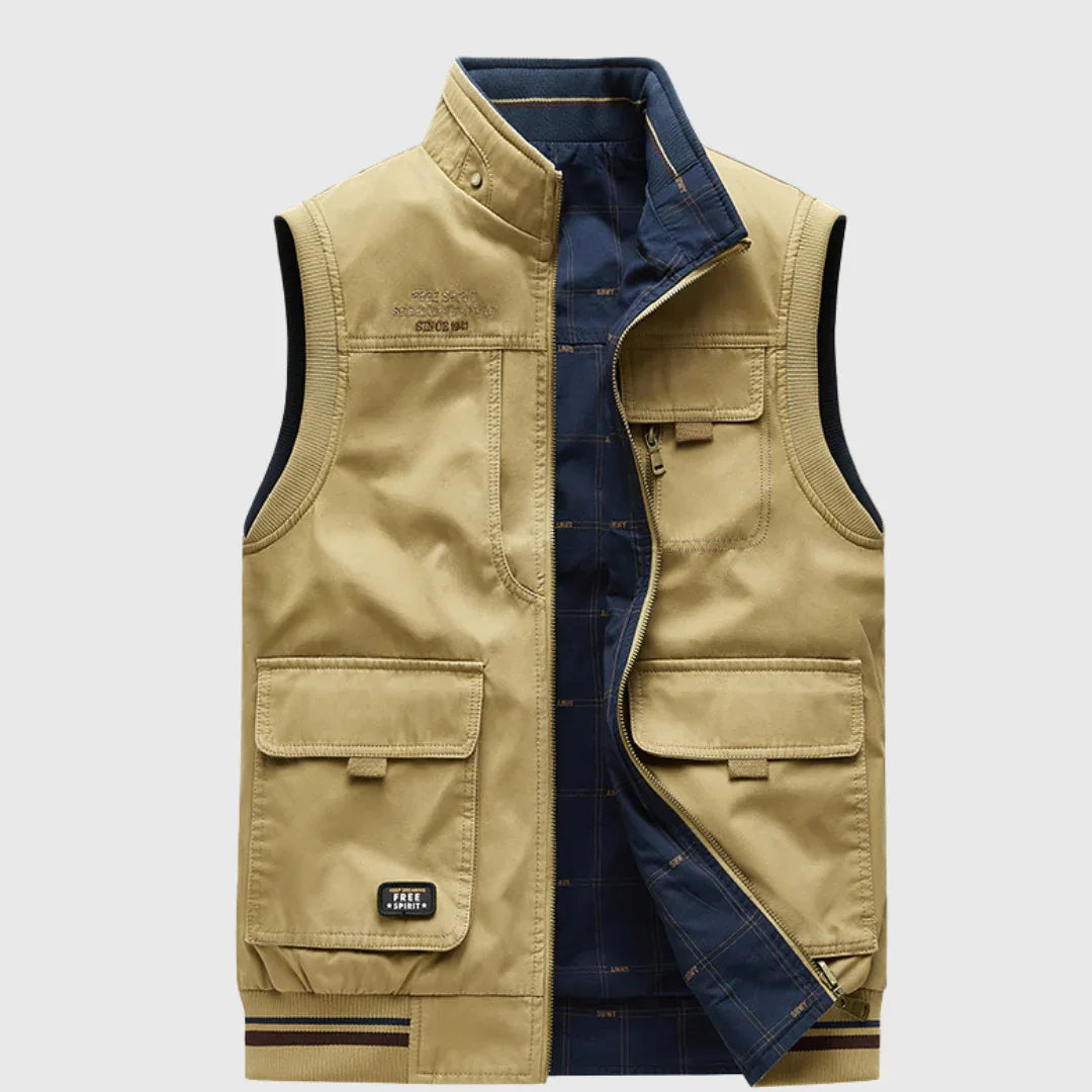 Basilio | Chaleco Casual para Hombres - Hala Madrid