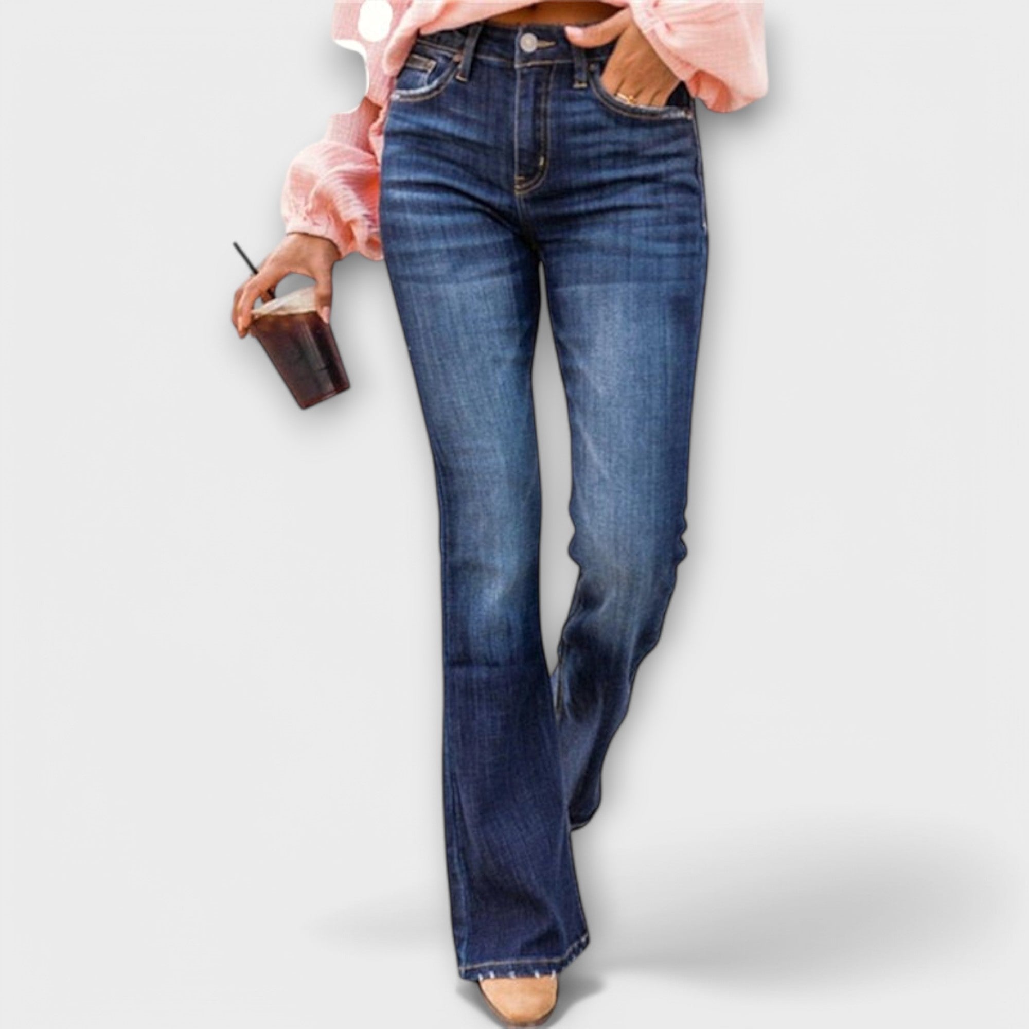 Udobne Džins Legice Sa Praktičnim Džepovima Za Cijeli Dan