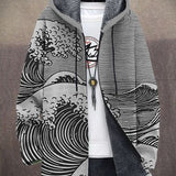 Nalha Luksuzni Kardigan Nadahnut Umjetnošću Za Nošenje