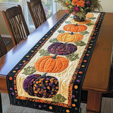 Quilted Table Runner - Spiced Pumpkin