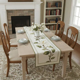 Quilted Table Runner - Rustic Magnolia Blossom