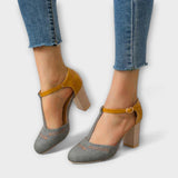 Miriam Klasične Udobne Visoke Pete Cipele za Elegantne Dane