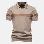 Nicolás | Polo de Manga Corta con Cremallera - Hala Madrid