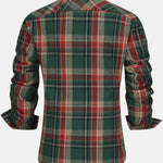 Ramón | Camisa de Manga Larga de cuadros lineares - Hala Madrid