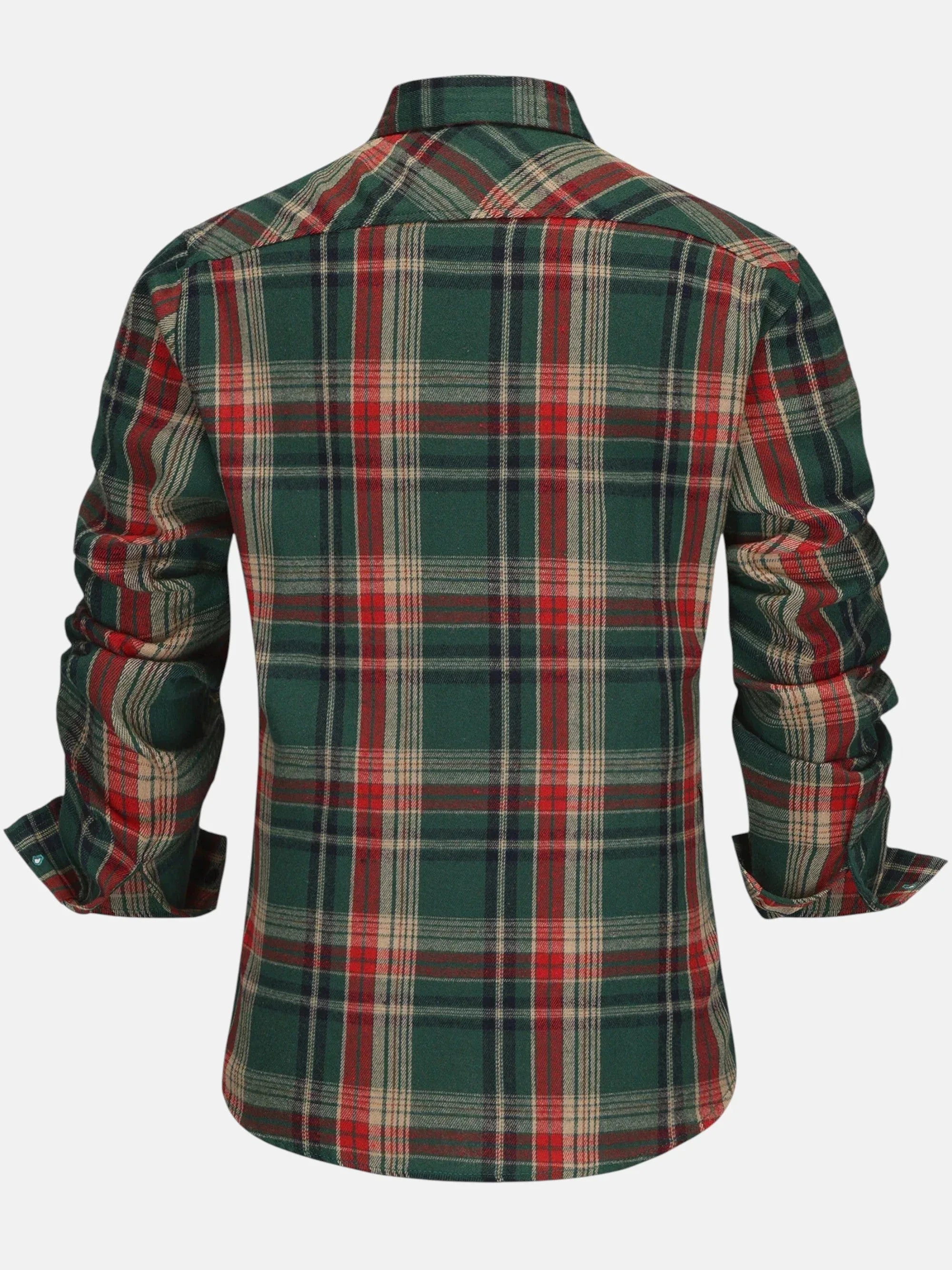 Ramón | Camisa de Manga Larga de cuadros lineares - Hala Madrid