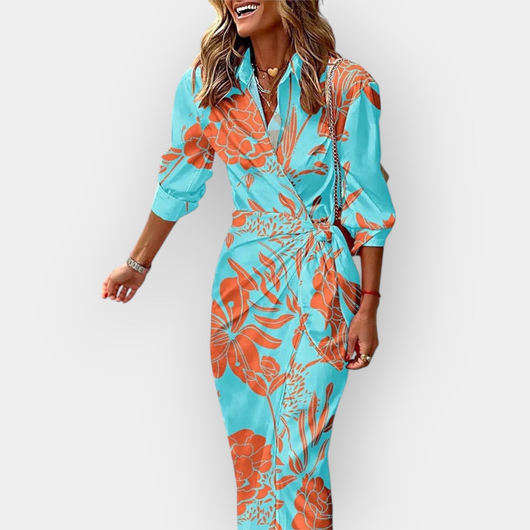 Ljetna Haljina Za Sunčane Dane Lagana I Udobna Za Prilike