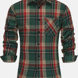 Ramón | Camisa de Manga Larga de cuadros lineares - Hala Madrid