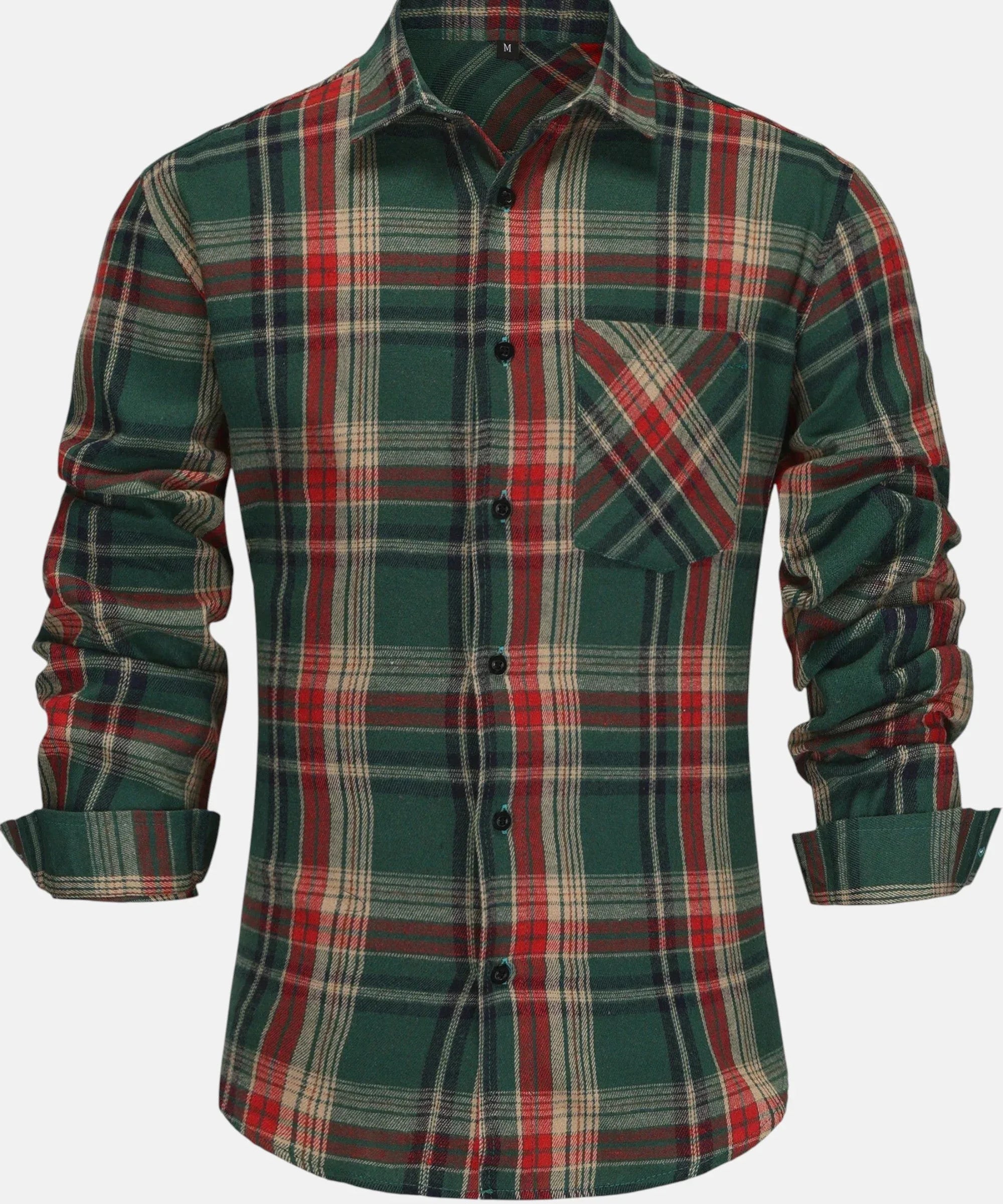 Ramón | Camisa de Manga Larga de cuadros lineares - Hala Madrid