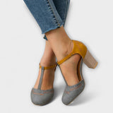 Miriam Klasične Udobne Visoke Pete Cipele za Elegantne Dane