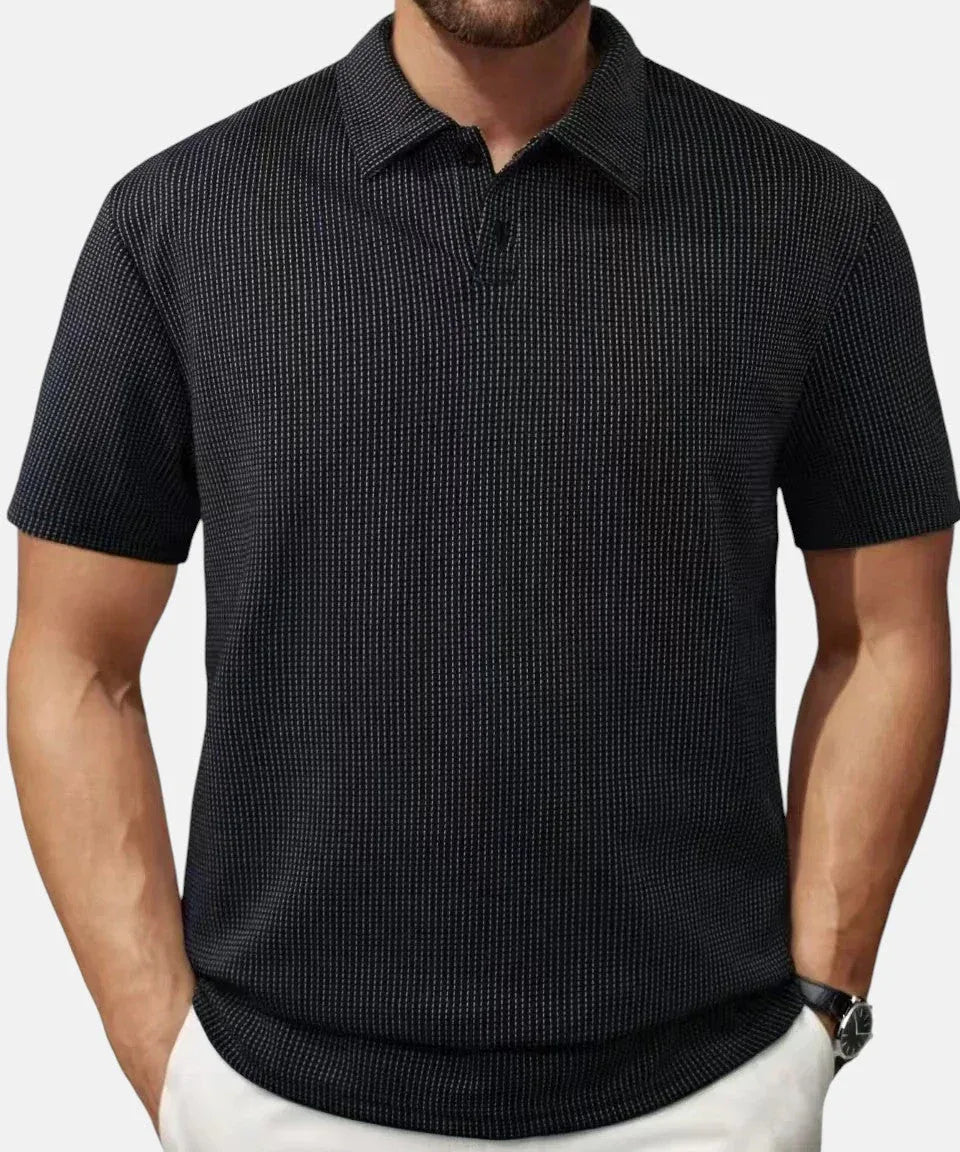 Miguel | Polo de Punto de Manga Corta Transpirable - Hala Madrid
