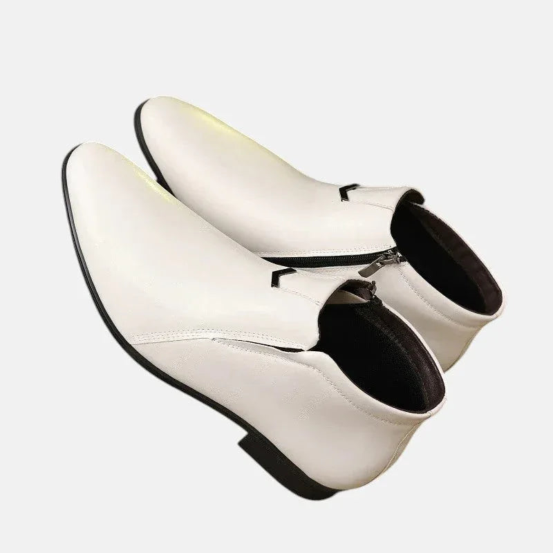 ALEJANDRO | BOTAS DE PIEL CON CREMALLERA - Hala Madrid