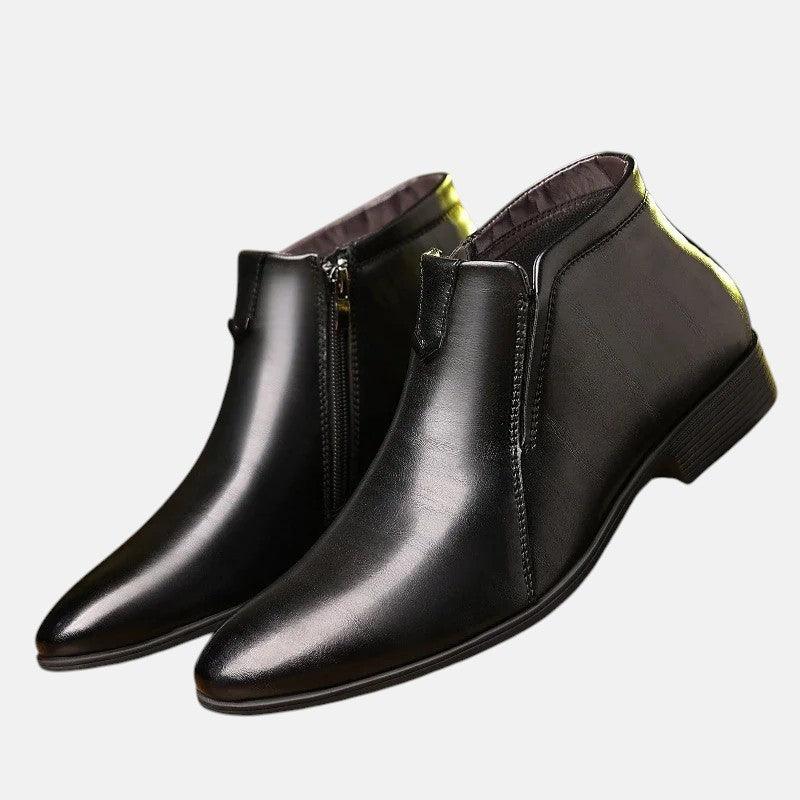 ALEJANDRO | BOTAS DE PIEL CON CREMALLERA - Hala Madrid