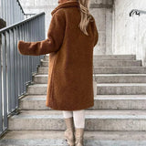 Alexa Udobna Teddy Jakna Zimska Jakna Sa Stilom Za Zimu