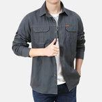 Luis | Camisa de Manga Larga para trabajo - Hala Madrid